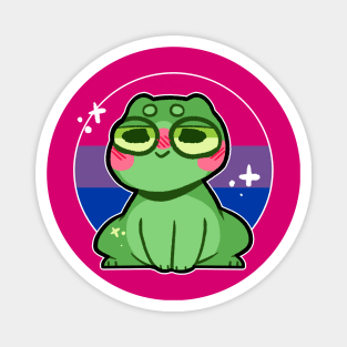 pride frog- Bisexual Variant Magnet